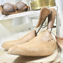 Load image into Gallery viewer, Antique French Wooden Shoe Lasts made in Paris