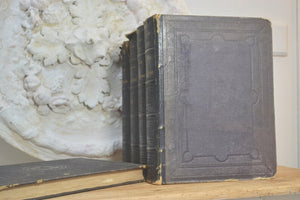 RARE 19th Century Oversized Leather Bound Dictionnaire de la Langue Francaise 1873- E.Littre