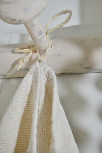 Beautiful Large Thick Antique French Hand loomed Hemp Grain Sack with JR Monogram/Organic Eco Friendly