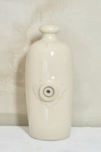 Charger l&#39;image dans la galerie, Antique French Natural Cream Earthenware Hot Water Bottle