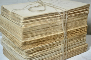 Antique French Tattered Old Book Bundle Paris Edition