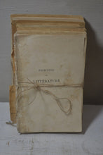 Charger l&#39;image dans la galerie, Antique French Tattered Old Book Bundle Paris Edition