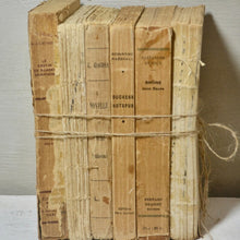 Charger l&#39;image dans la galerie, Antique French Tattered Old Book Bundle Paris Edition