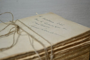 Antique French Tattered Old Book Bundle Paris Edition