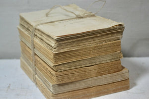 Antique French Tattered Old Book Bundle Paris Edition