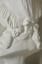 Load image into Gallery viewer, French Antique Large Heavy Young Girl Plaster Bust