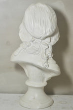 Charger l&#39;image dans la galerie, French Antique Large Heavy Young Girl Plaster Bust