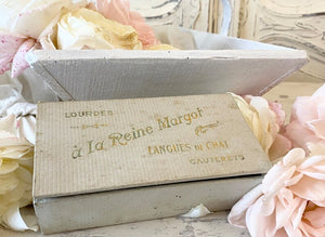 Antique French a la Reine Margot Bon Bon Box