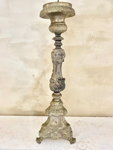 Charger l&#39;image dans la galerie, RARE 19th Century Tall Antique Spanish Catholic Church Spike Candlestick