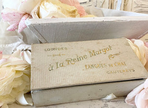 Antique French a la Reine Margot Bon Bon Box