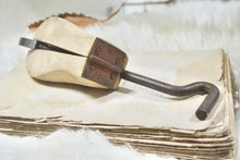 Load image into Gallery viewer, Antique French Wooden Cobbler Shoe Stretcher