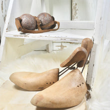 Charger l&#39;image dans la galerie, Antique French Wooden Shoe Lasts made in Paris