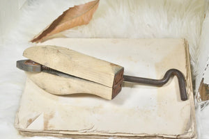 Antique French Wooden Cobbler Shoe Stretcher