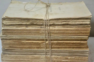 Antique French Tattered Old Book Bundle Paris Edition