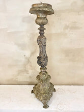 Charger l&#39;image dans la galerie, RARE 19th Century Tall Antique Spanish Catholic Church Spike Candlestick