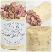 Load image into Gallery viewer, VINTAGE ROSE HANDMADE SOAP